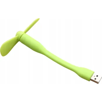 Domácí ventilátor Mini ventilátor Verk USB zelený