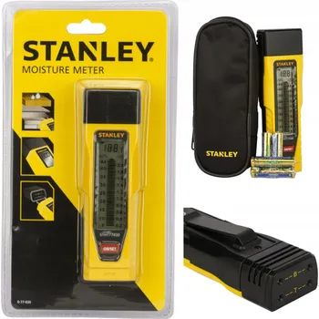 Měřič vlhkosti Stanley s LCD displejem, napájení na baterie