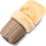 Luxusní zimní fusak s kožíškem Fellhof ASPEN Barva: béžová s melírem