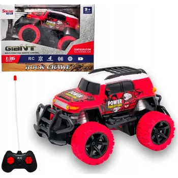 autíčko Malé terénní auto na dálkové ovládání červené