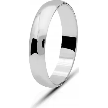 Prsten Stříbro Prstýnek ryzost 925 s leštěným páskem, šířka 4 mm | vel. 19