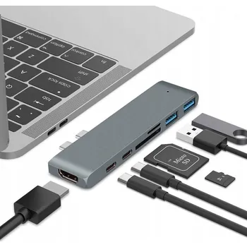 USB hub USB Hub CO2 CO2-0118, 7 portů