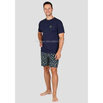 Pánské pyžamo EVONA Pánské pyžamo P-Leon Barva: tm.modrá, Velikost: L