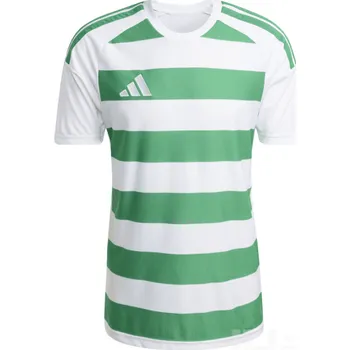 Dres ADIDAS HOOPED 26, barva KF3393 bílá - team zelená, velikost 164