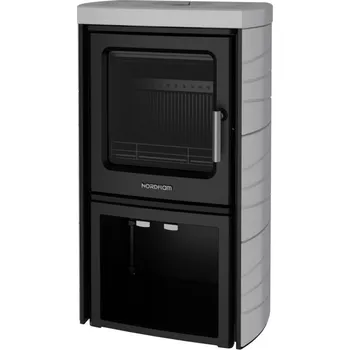 Krbová kamna NORDFLAM kachlová kamna Tromso - bílá