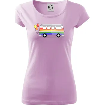 LGBT busík - Dámské triko Pure - S ( Orchid )