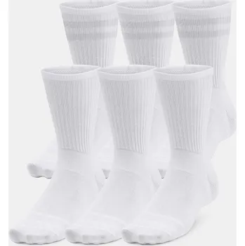 Pánské ponožky Unisexové ponožky Under Armour UA Essential Crew (6 1387058-100 Bílá MD