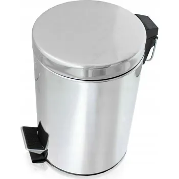 Odpadkový koš Koupelnový koš nerezová ocel Bituxx 3l stříbrný