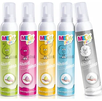 Koupelová pěna MEGApěna, 1000 ml - hravá a kreativní pěna: 5 + 1 zdarma!