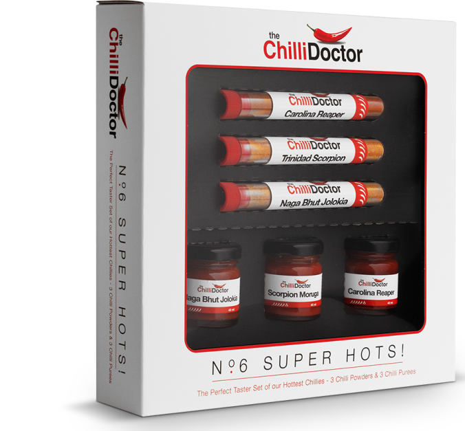 Super Hots! - extrémně pálivý chilli balíček