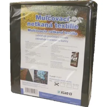 Mulčovací textilie AGRO netkaná textilie černá 1,6 x 10 m