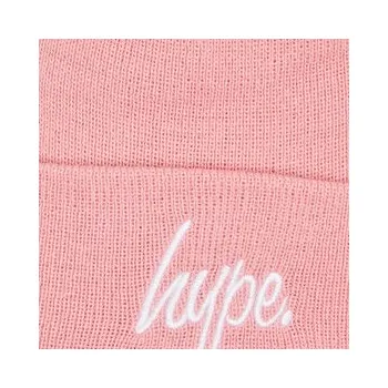 Čepice Čepice HYPE Bobble Script YVLR-714 Růžová OS