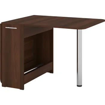 Jídelní stůl VOMAKS Skládací stůl KN-02 | OŘECH - TMAVÝ