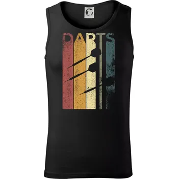 Pánské termoprádlo Darts vintage - Tílko pánské Core - 2XL ( Černá )