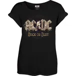RockOff Dámské tričko AC/DC: ROCK OR BUST - černá Velikost: XL