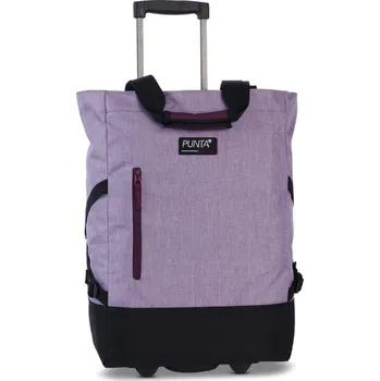 Nákupní taška Nákupní taška na kolečkách 10183-5731 Punta wheel světle fialová, fabrizio