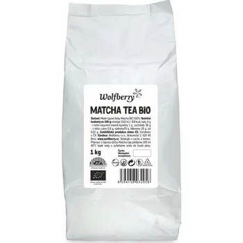 Káva BIO Matcha čaj 1kg Wolfberry roztržený obal