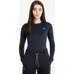 Tričko Under Armour Authentics Crew Black/ White XXL