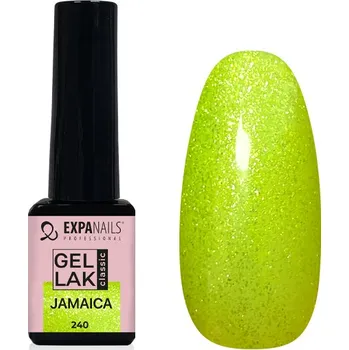 Lak na nehty UV/LED Gel lak - Jamaica neon perleť 5 ml