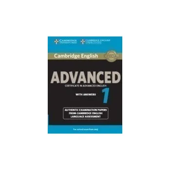 Anglický jazyk Cambridge English Advanced 1 (2015 Exam) Student´s Book with Answers