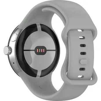 Příslušenství k fitness náramku Techsuit - Řemínek na hodinky (W031) - Google Pixel Watch / Watch 2 / Watch 3 / Watch 4 41 mm - šedý