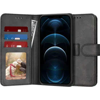 Techsuit - Diář - iPhone 12 Pro Max - černý