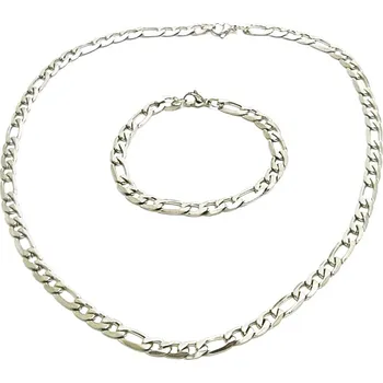 Řetízek Zlatnictví Helios Řetízek a náramek z chirurgické oceli