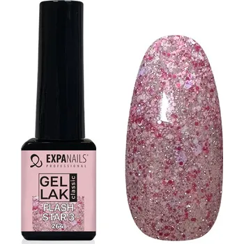 Přípravek na nehty UV/LED Gel lak - Flash Star č.3 - 5 ml