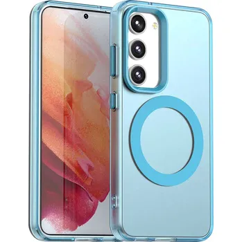 Pouzdro na mobilní telefon Techsuit - CandyCase MagSafe - Samsung Galaxy S23 - modrý