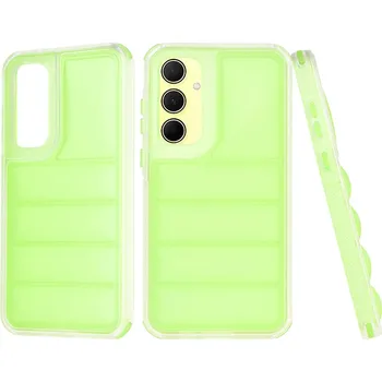 Pouzdro na mobilní telefon Techsuit - Wave Shield - Samsung Galaxy A35 5G - zelený