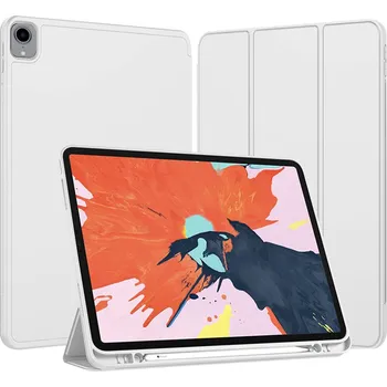 Techsuit - Flex Trifold (s držákem na tužku) - iPad Pro 12.9 (2018/2020/2021/2022) - šedý