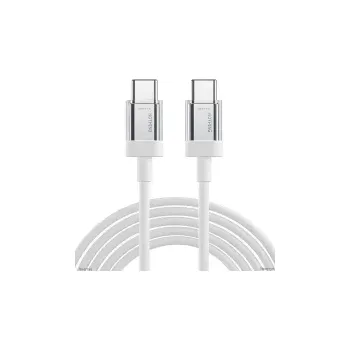 originální nabíjecí a datový kabel Nothing USB-C/USB-C FastCharge 3A bílá 1m bílá