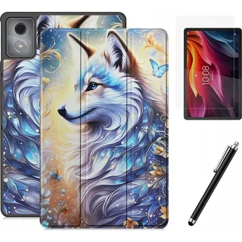 Pouzdro na tablet Pouzdro Smart Cover Grafika + Sklo pro Lenovo TAB K11 PLUS TB352FU 11.45"