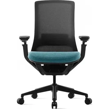 Kancelářská židle - ROLY BLACK BP - Světle modrá