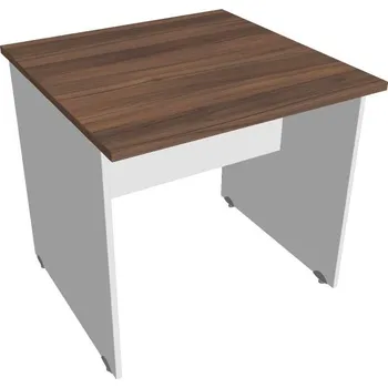 Psací stůl Stůl Jednací GJ 800 - OŘECH , BÍLÁ