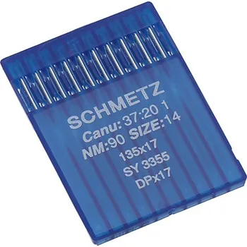 Nástroj na niť a příze Strojové jehly pro průmyslové šicí stroje Schmetz 135X17 90