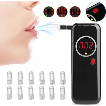 IP kamera POLICEJNÍ PROFESIONÁLNÍ ALKOHOL TESTER + 12 NÁUSTKŮ + POUZDRO