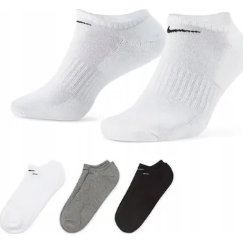 Pánské ponožky Nike Ponožky Everyday Cushioned 3Pack černé, velikost 42-46