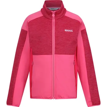 Chlapecká mikina Dětská mikina Regatta Jn Highton FZ III Dětská velikost: 135-140 / Barva: růžová