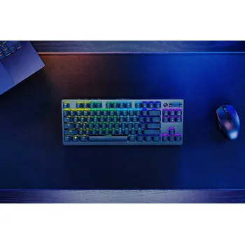 Klávesnice Razer DeathStalker V2 Pro Tenkeyless, herní klávesnice optická, nízký profil, bezdrátová