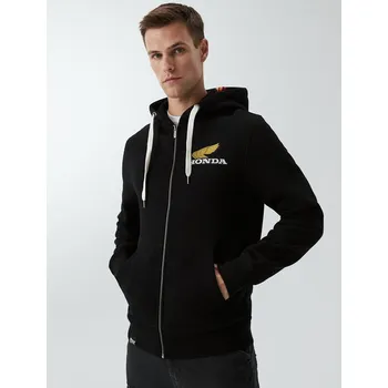 Moto dres Diverse extreme team - Honda retro mikina HND0222 barva černá, M
