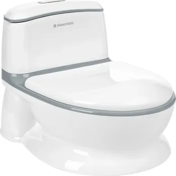 Nočník KIKKABOO nočník toaleta flushy grey - šedá