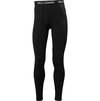 Pánské termoprádlo Pánské funkční spodky Helly Hansen Lifa Merino Midweight Pant Velikost: XL / Barva: černá