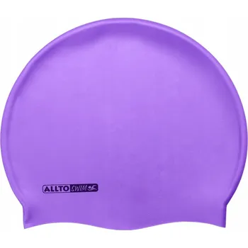 Plavecká čepice pro dospělé Silikonová Alltoswim růžová