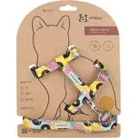 Amiplay Kšíry pro kočku s vodítkem BeHappyCat Donut - S