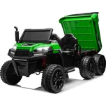 Mamido Elektrické autíčko Farmer Truck 6x6 Sklápěcí 60kg zelené