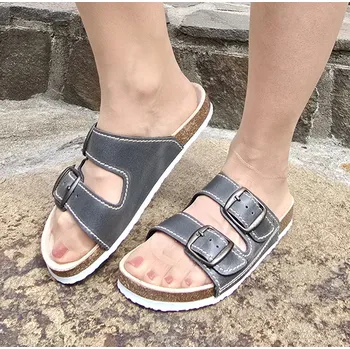 Dámské pantofle Santé D/21N/90/BP ANTRACIT dámské zdravotní pantofle Velikost: 41