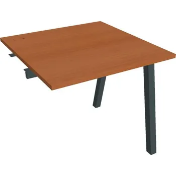 Psací stůl Stůl pracovní k řetězení US A 800 R - TŘEŠEŇ , ČERNÁ