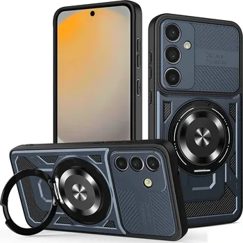 Pouzdro na mobilní telefon Techsuit - RuggedCam - Samsung Galaxy S24 FE - modrá