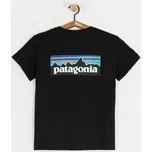 Patagonia P 6 Logo Responsibili (black) S, černá